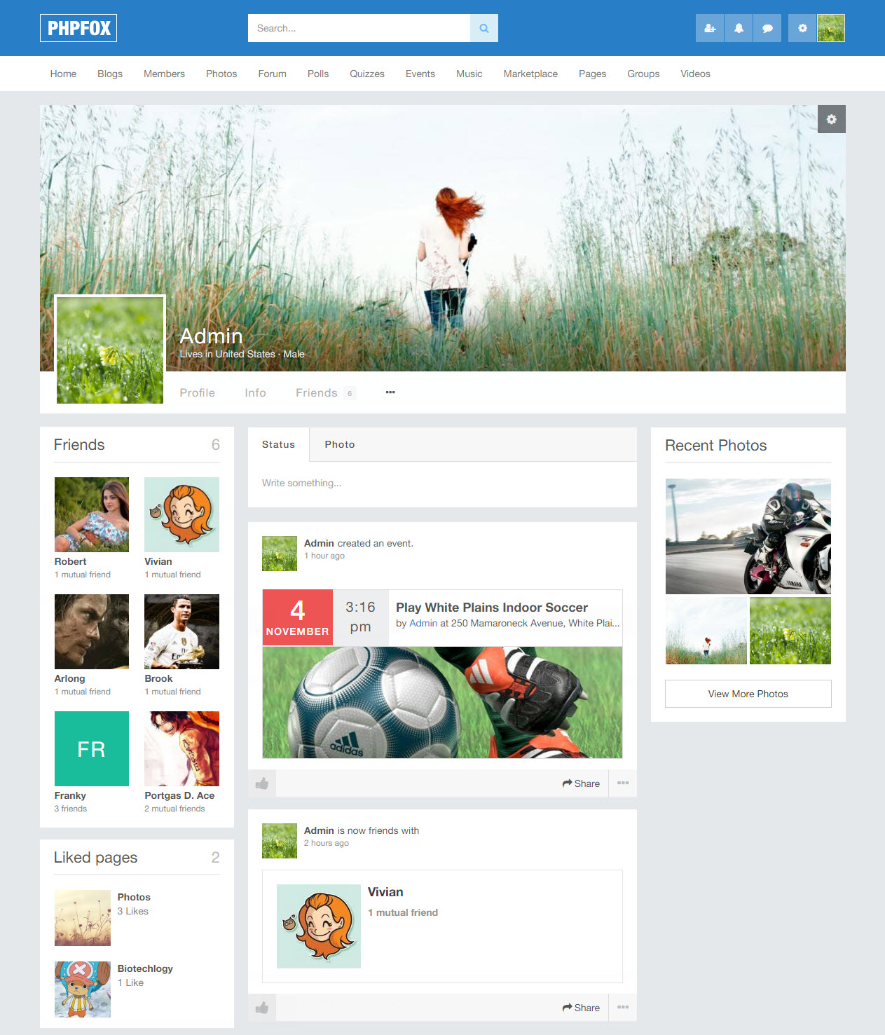 User Profile