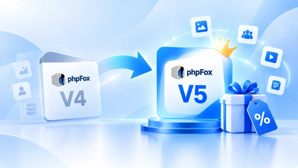 Exclusive Upgrade Offers for phpFox V4 Customers