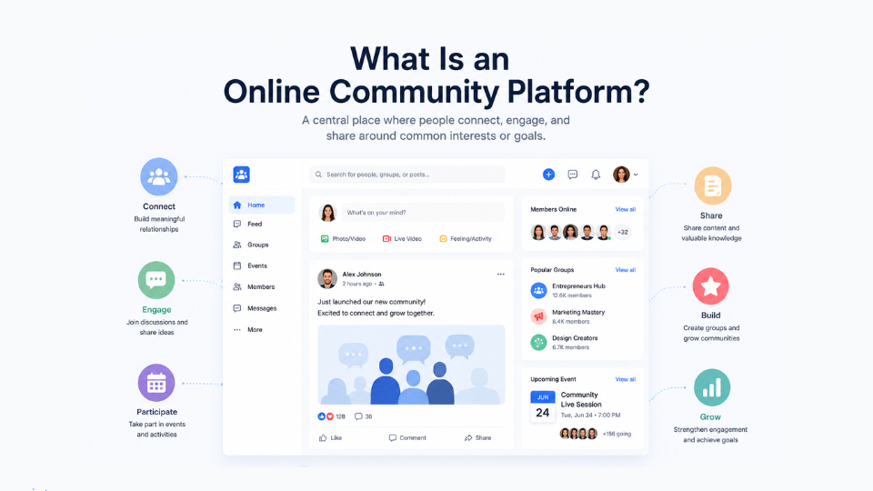 What Is an Online Community Platform