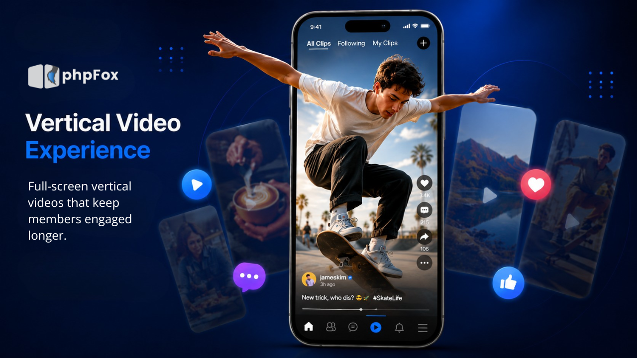 vertical video experience