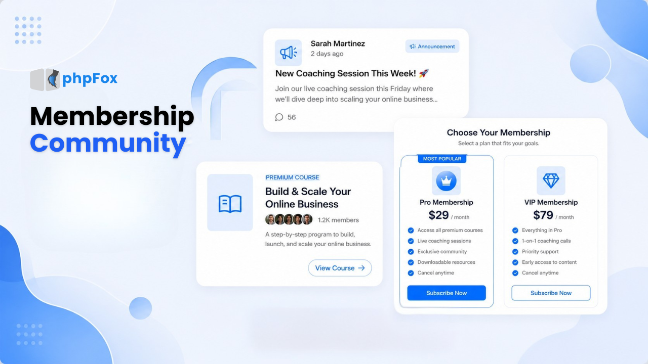 membership community