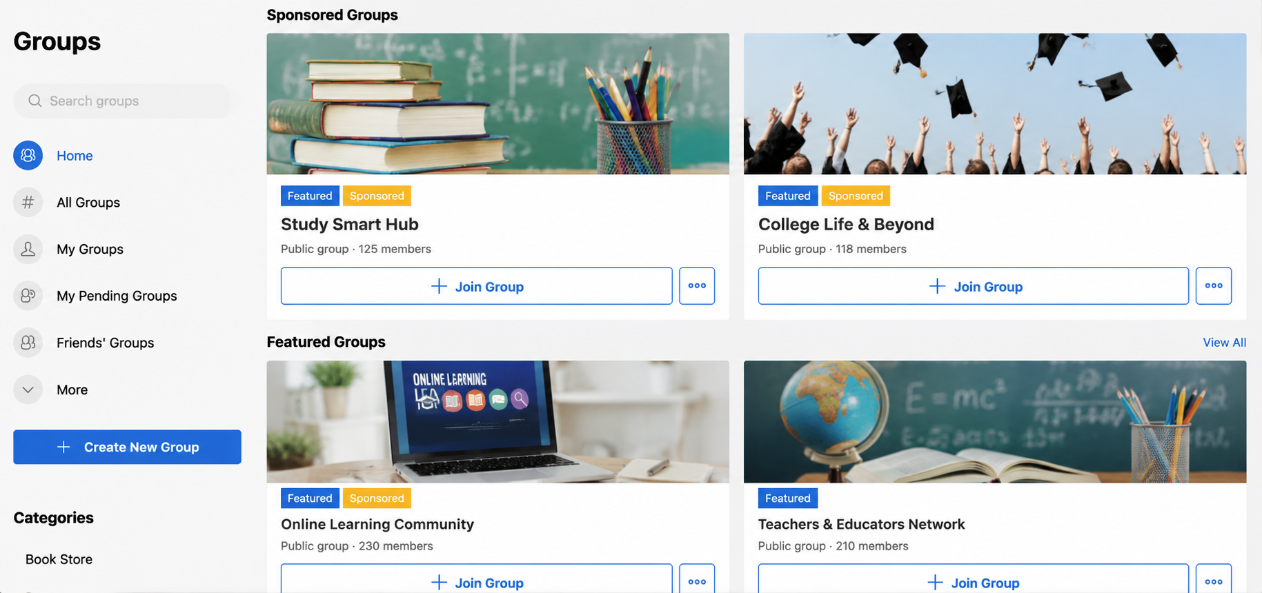 Community Engagement Platform Groups 