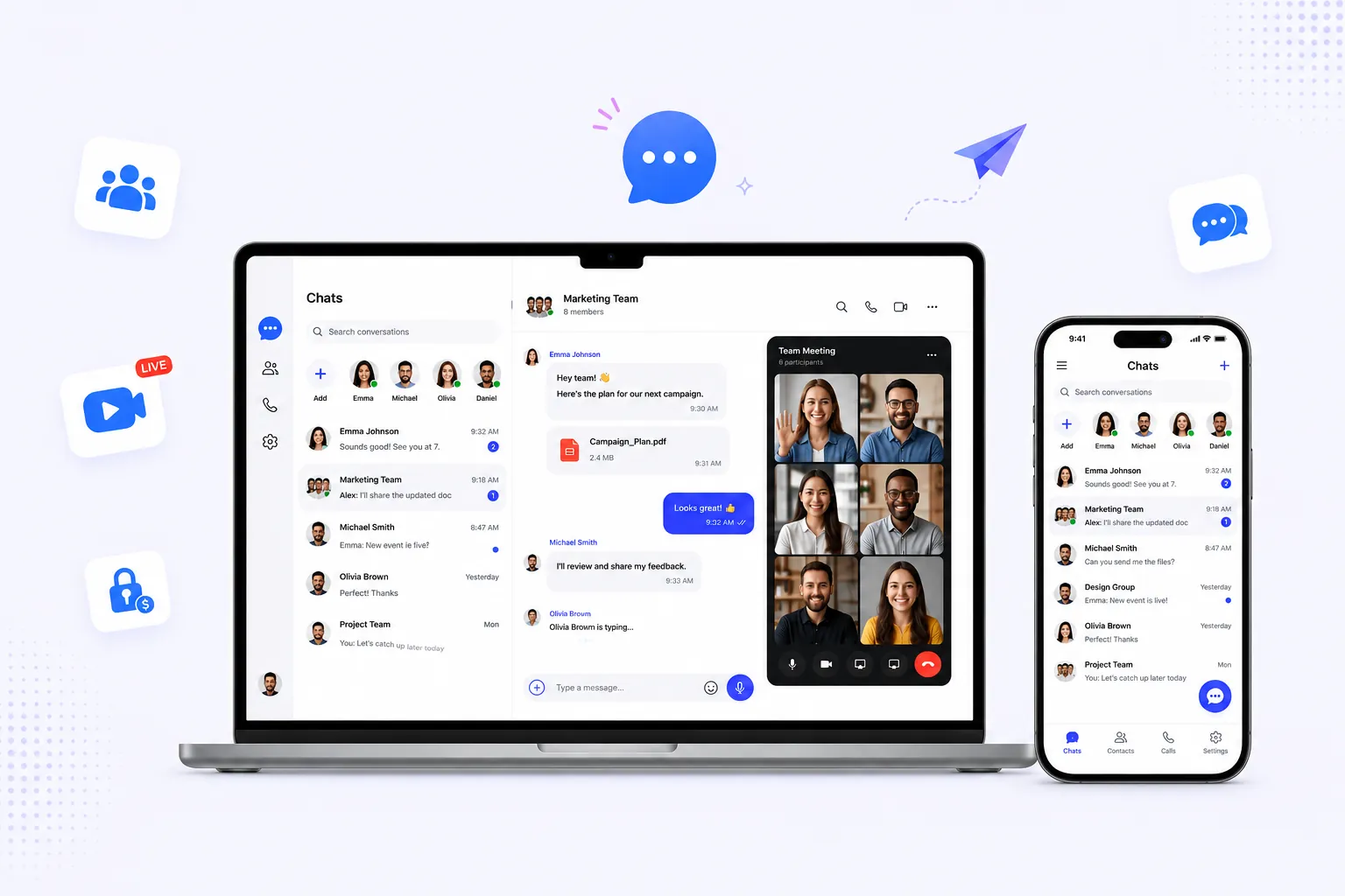 ChatPlus product screenshot