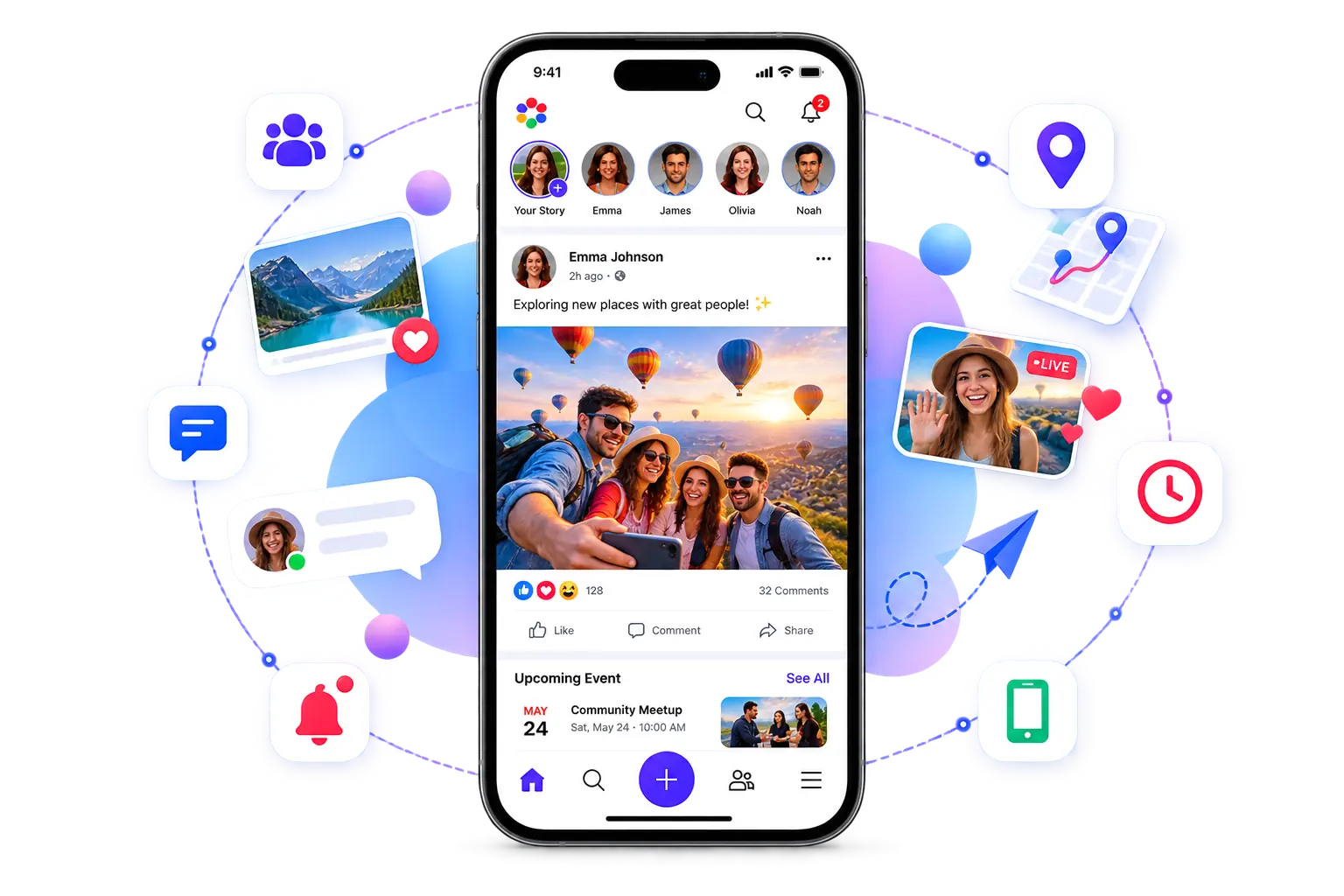Mobile App: Your Community, Anywhere, Anytime