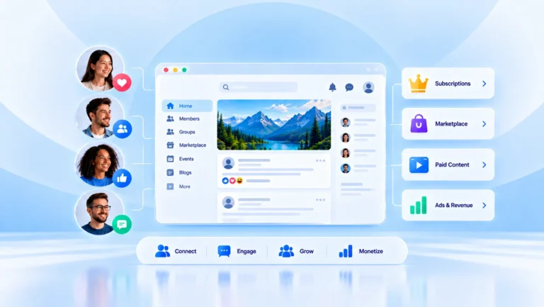 thriving monetized community centered optimized